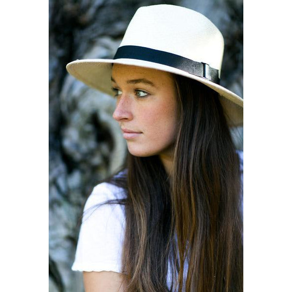 San Francisco Hat Co. Classic Folding Fedora Natural