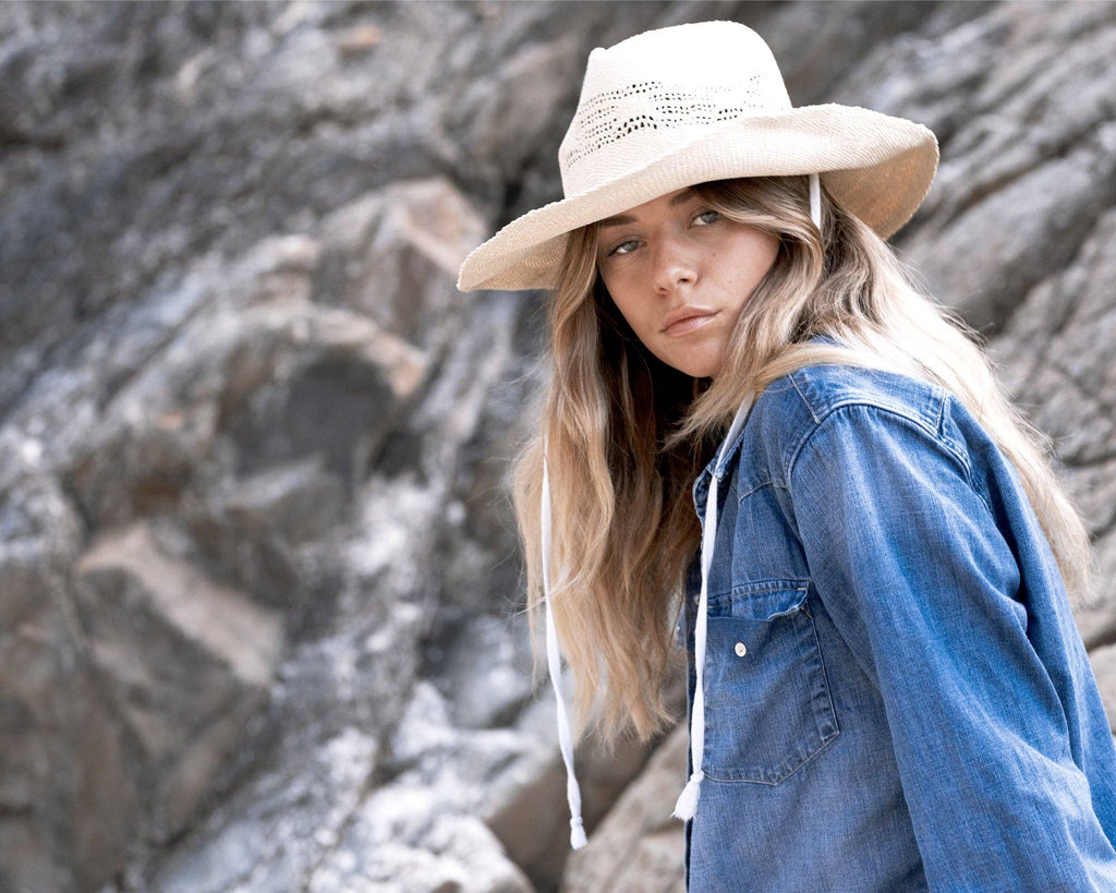 The Lover Straw Hat - Natural: Natural / M-L