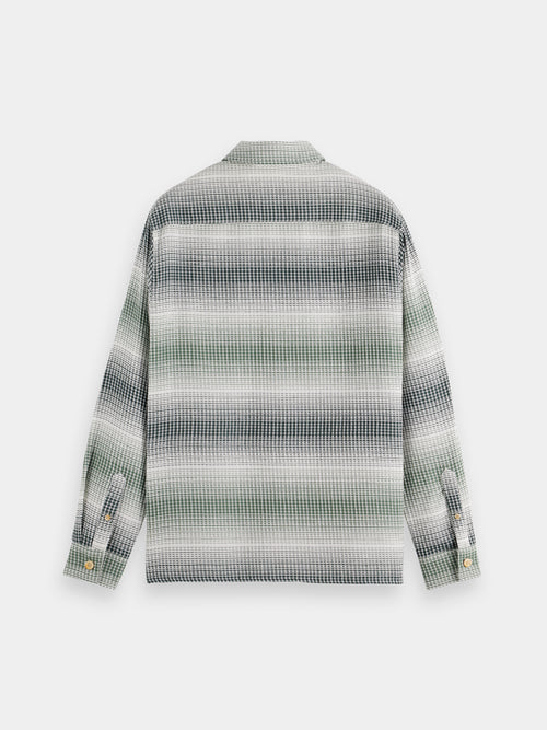 Striped Waffle Shirt