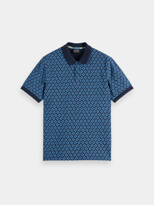 Regular Fit Printed Polo Shirt