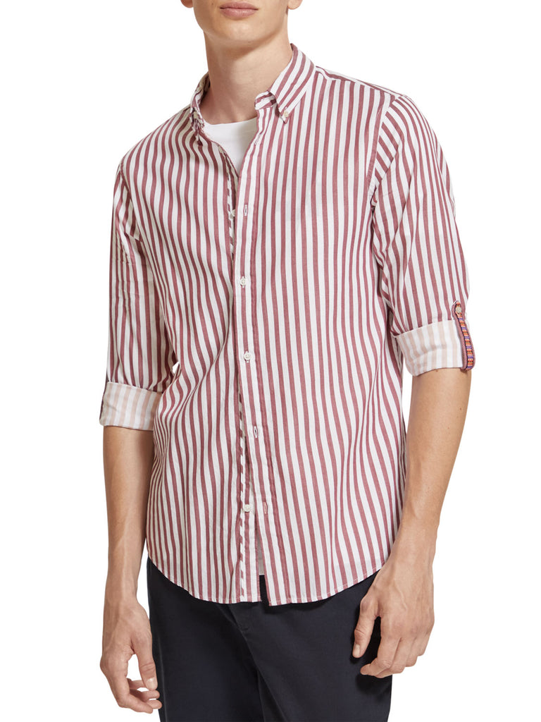 Regular-fit striped shirt