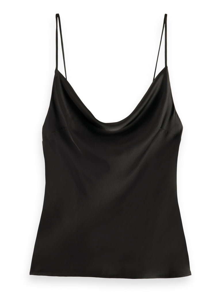 Cowl neck camisole