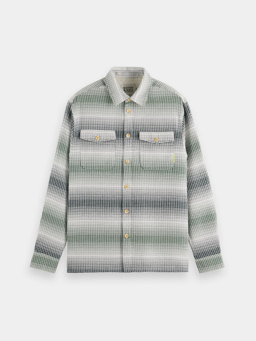Striped Waffle Shirt
