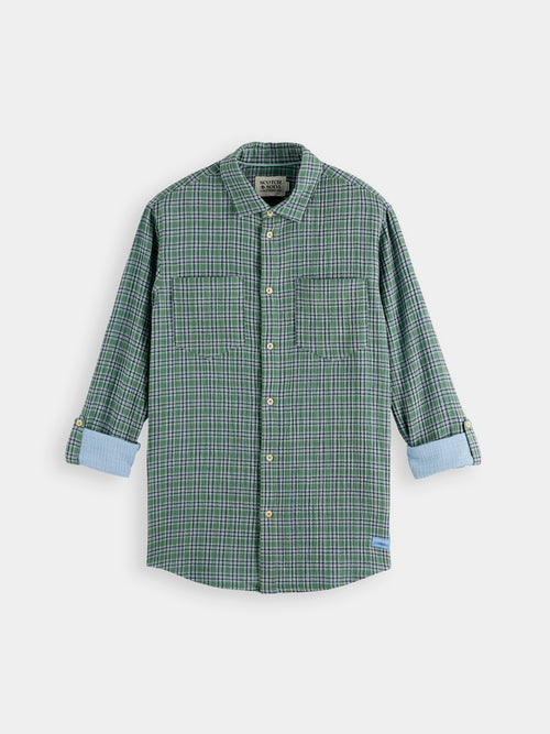 Double Face Check Shirt