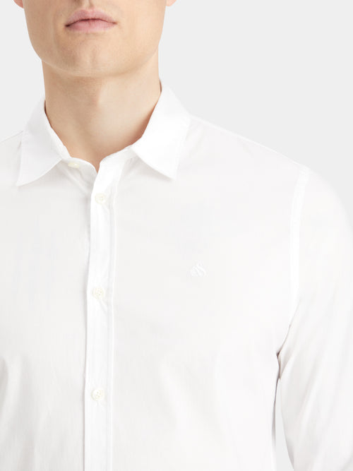 Poplin Shirt - White - CORE