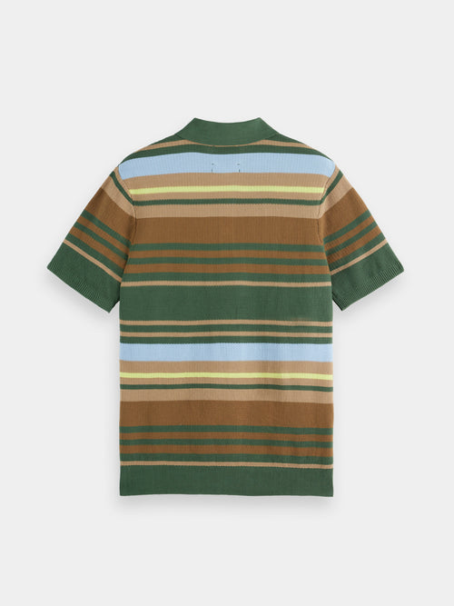 Structured Knitted Polo
