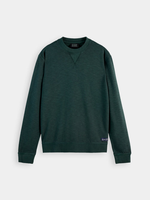 Garment dyed Sweatshirt - Waffle