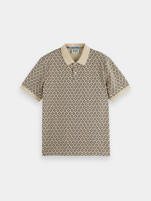 Regular Fit Printed Polo Shirt