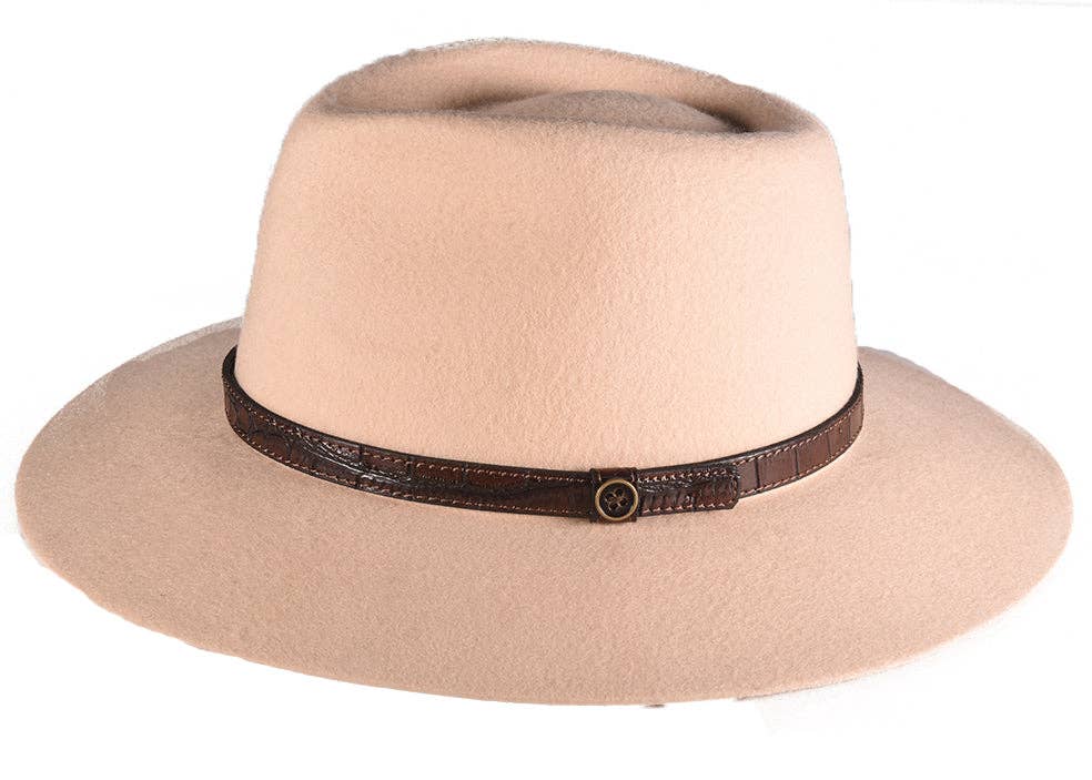 THe DiNgo Felt Hat - Cream: Cream / M-L