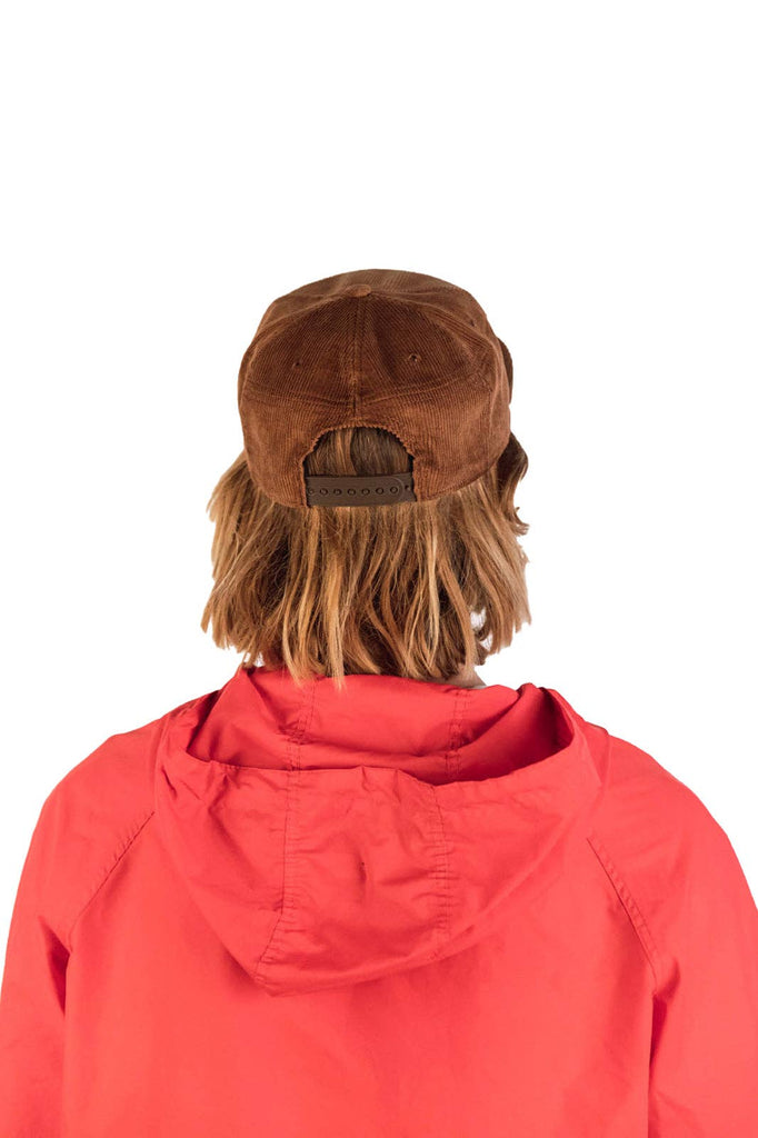 The Stash Cap - Corduroy - Brown Rainbow: Brown / One Size